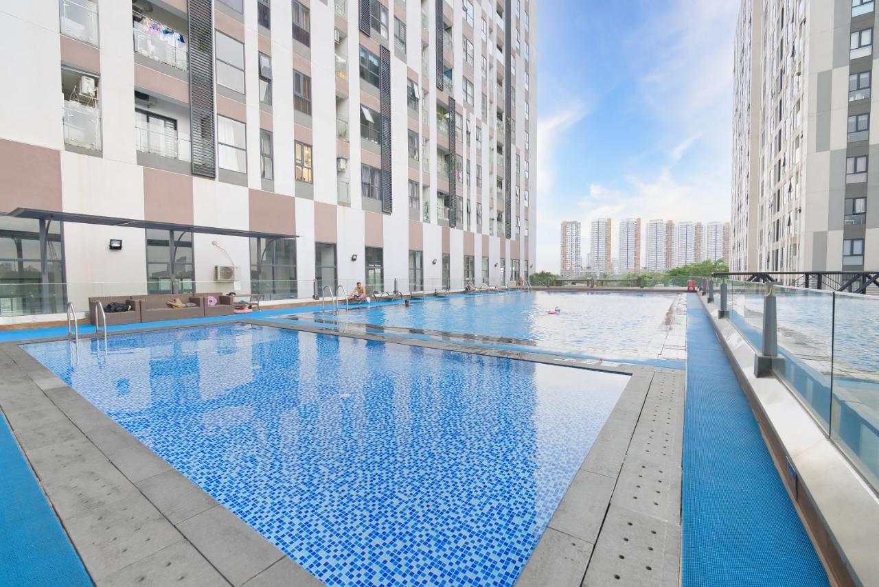 Cozy Private Bedroom In A Luxury 2Br Condo 胡志明市 外观 照片