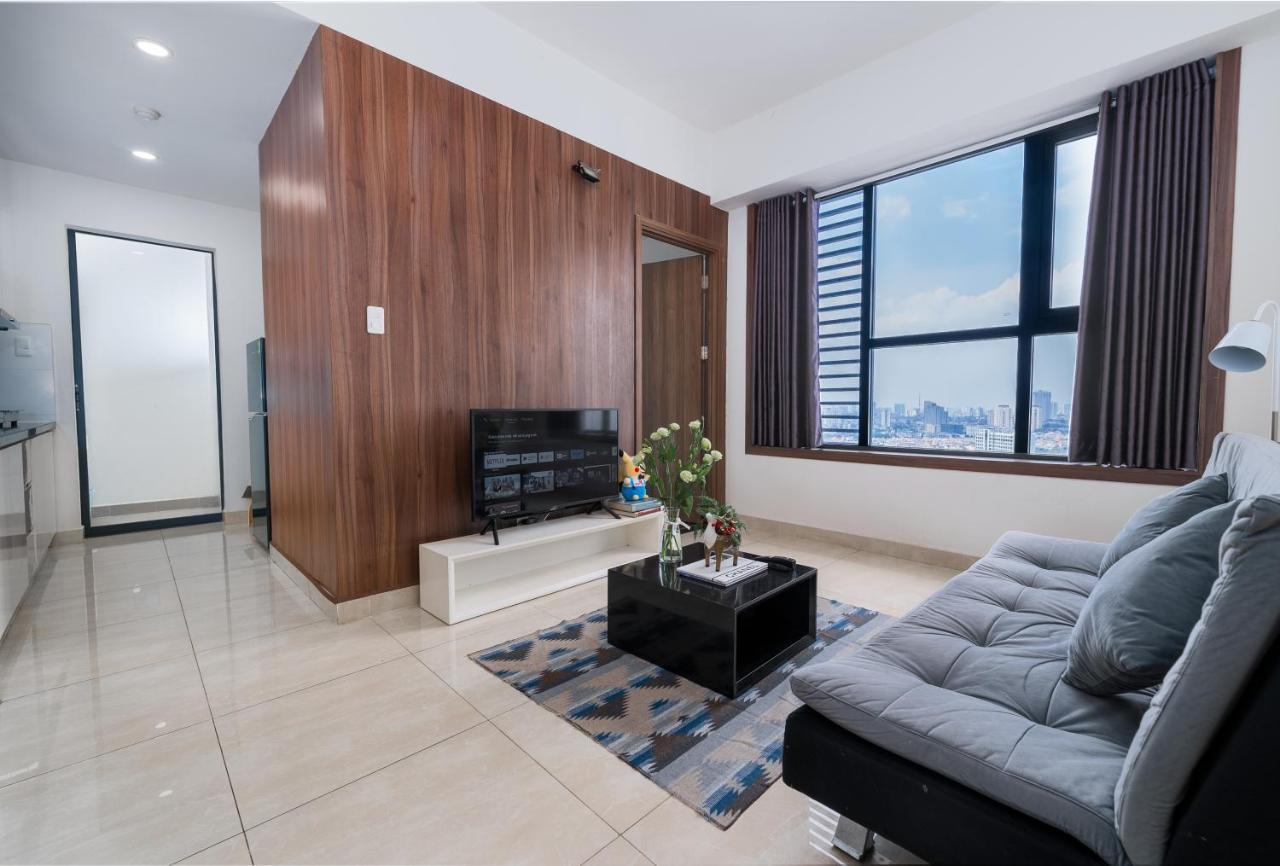 Cozy Private Bedroom In A Luxury 2Br Condo 胡志明市 外观 照片