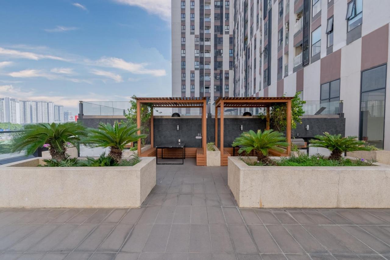Cozy Private Bedroom In A Luxury 2Br Condo 胡志明市 外观 照片