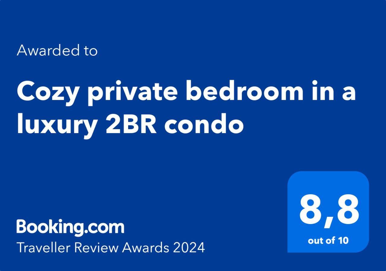 Cozy Private Bedroom In A Luxury 2Br Condo 胡志明市 外观 照片
